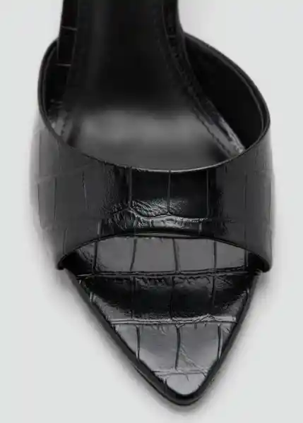 Sandalias Pepyco Negro Talla 37 Mujer Mango