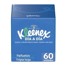 Pañuelos Faciales Kleenex Cubo 60 Und