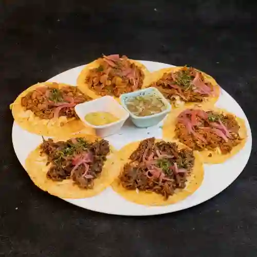 Taquería Combinados 6 Pzas