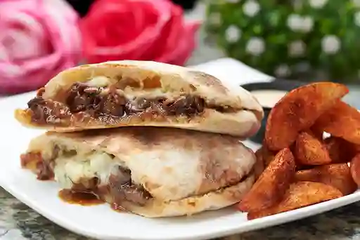 Sándwich Angus Grill con Papas