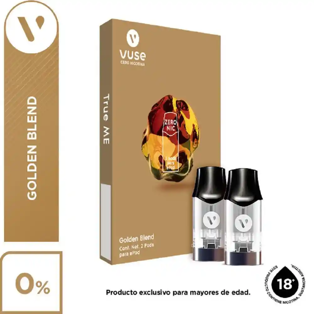 Vuse Cápsulas Epod Golden Blend