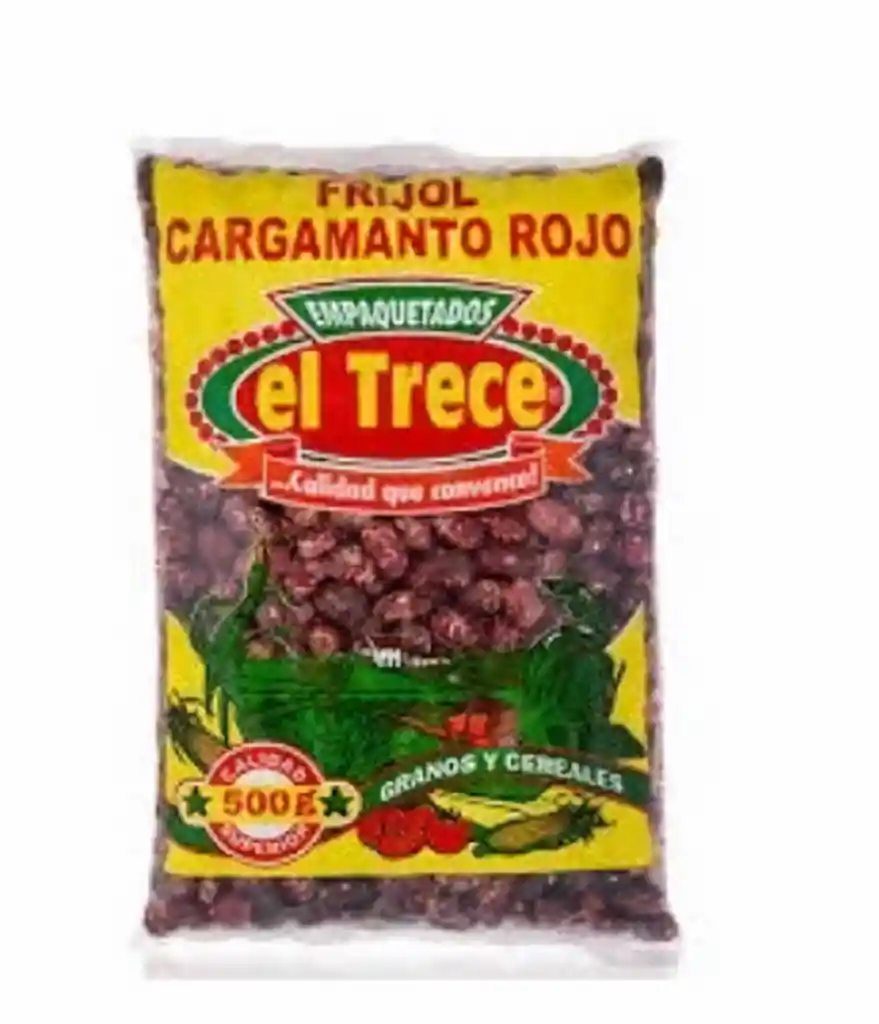 El Trece Frijol Cargamanto Rojo