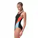 Vestido de Baño Colourblock 2.0 Mujer Negro-32