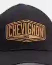 Gorra Heritage Negro Sombrío Ultraoscuro Talla S Uni Sex Chevignon