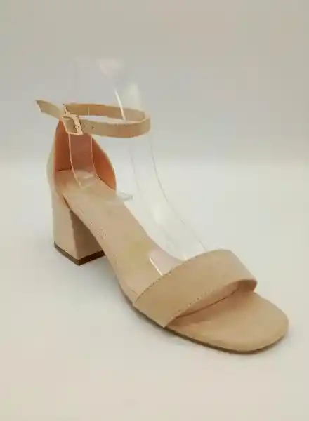 Sandalias Clasica Para Mujer Beige Talla 39 Arkitect