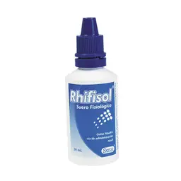 Rhifisol Cloruro de Sodio Suero Fisiológico Nasal en Gotas