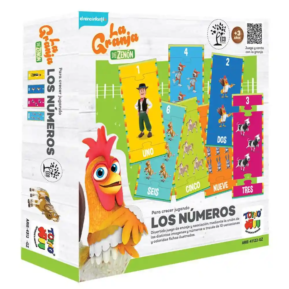 Numeros 1 Al 10 Granja de Zenon Toyng