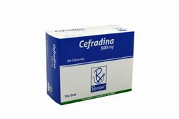 Recipe Cefradina Cápsulas (500 mg)