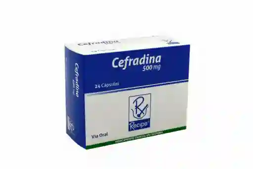 Recipe Cefradina Cápsulas (500 mg)