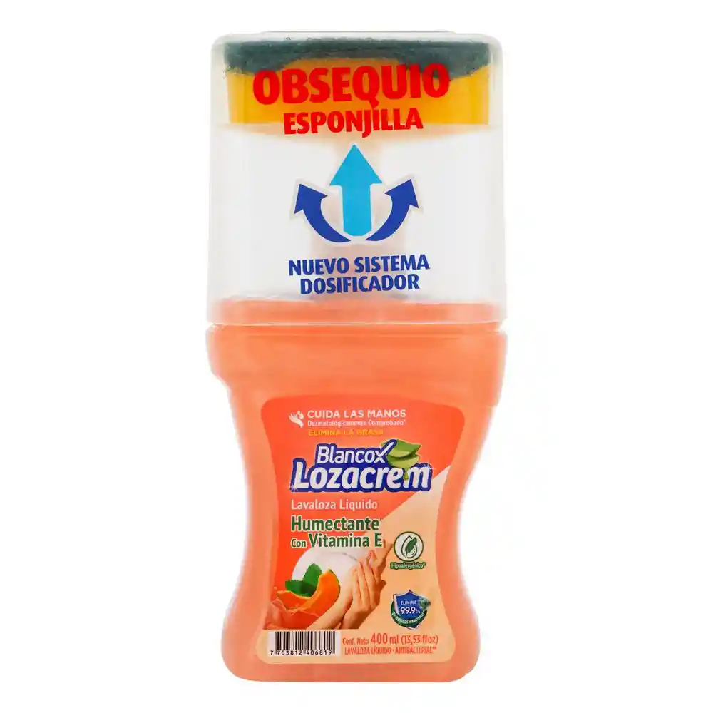 Lava Loza Líquido Humectante Loza Crem