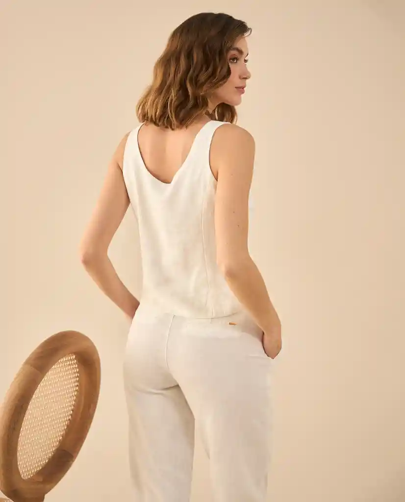 Camisa Blanco Celaje Claro Talla S 612G004 Esprit