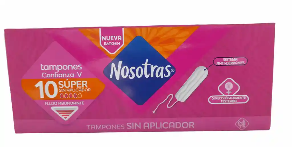 Nosotras Tampones sin Aplicador Digital