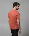 Camiseta Hombre Naranja M 103G002_NAR181355 Rifle