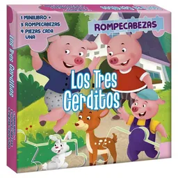 Historias Con Rompecabezas Los Tres Cerditos Koral Books