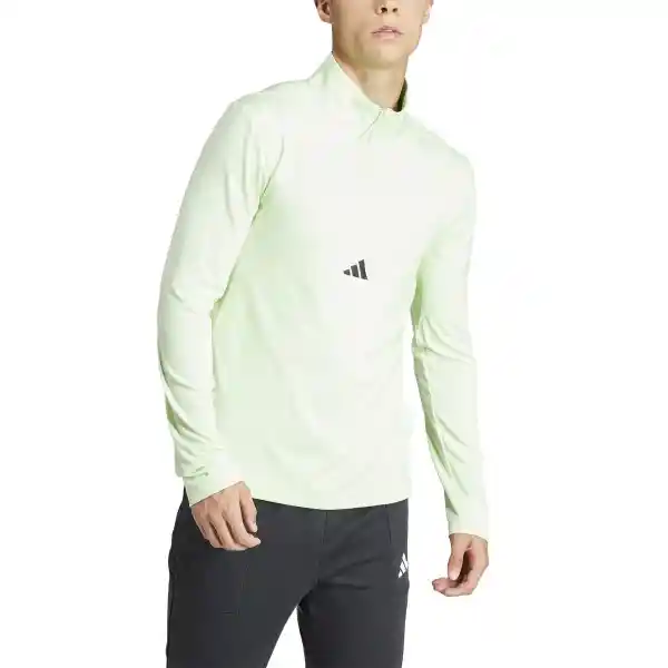 Adidas Chaqueta Wo Quarter Zip Hombre Verde XL IS3803