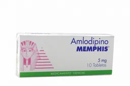 Memphis Amlodipino 5 Mg en Tabletas