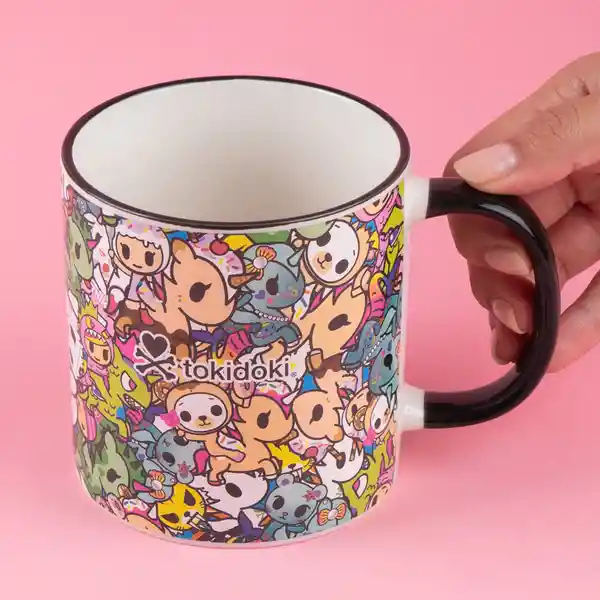 Taza de Cerámica de Serie Tokidoki Mini Printts 440 mL Miniso