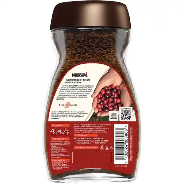 Café Instantáneo Nescafé Tradición 170 g