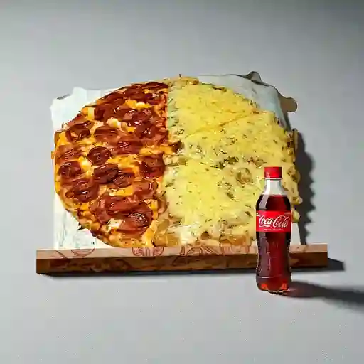 Combo Pizza Criolla + Coca Cola Original 400 ml