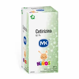 Mk Cetirizina Jarabe (0.1 %)