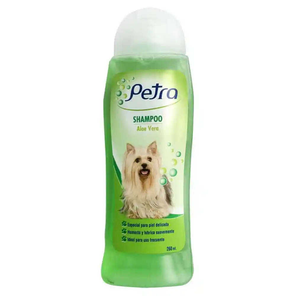 Petra Shampoo para Mascotas con Aloe Vera