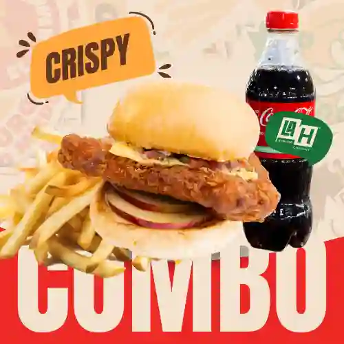 Combo Hamburguesa Crispy + Bebida