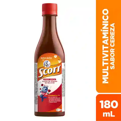 ACEITE HIGADO DE BACALAO SABOR CEREZA 180ML