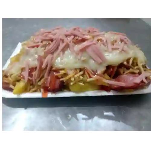 Salchipapa Especial