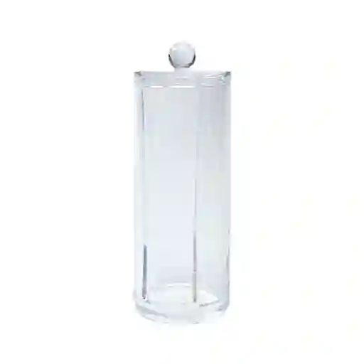 Miniso Organizador Para Algodones Transparente 7.5 x 20 cm