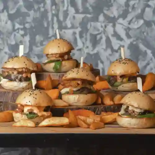 Combo Mini Burgers X6 Unidades