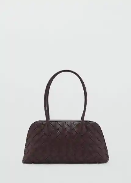 Bolso G Clavel Chocolate Talla 99 Mujer Mango