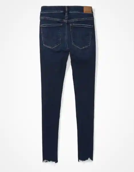 American Eagle Jegging Next Level Reflejo Oscuro Talla 2 Regular