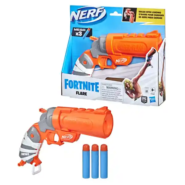 Nerf Lanzador Fortnite Flare Retrocarga