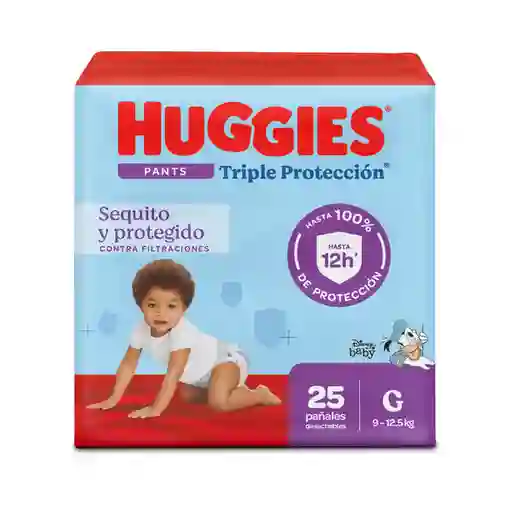 Pañal Huggies Triple Protección Pants Etapa 3/G 25 Und