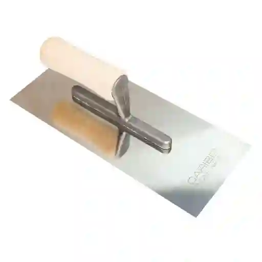 Caribe Llana Profesional Inoxidable Mango Madera