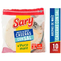 Sary Arepas de Maíz Caseras con Sal