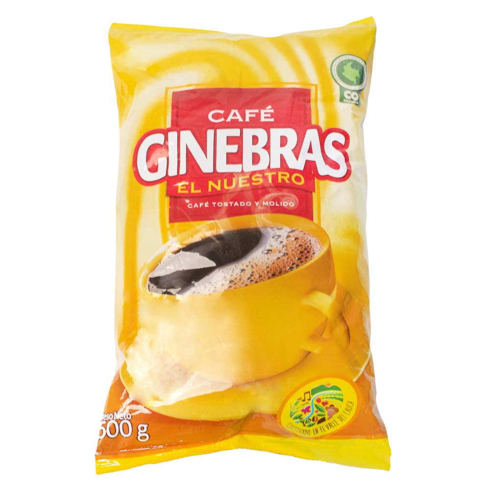 Ginebras Café Molido 500 g