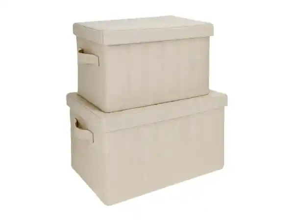 Caja Textil Quilt 33 x 23 x 20 Casaideas