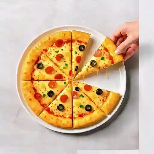 Borde De Queso Con Bocadillo