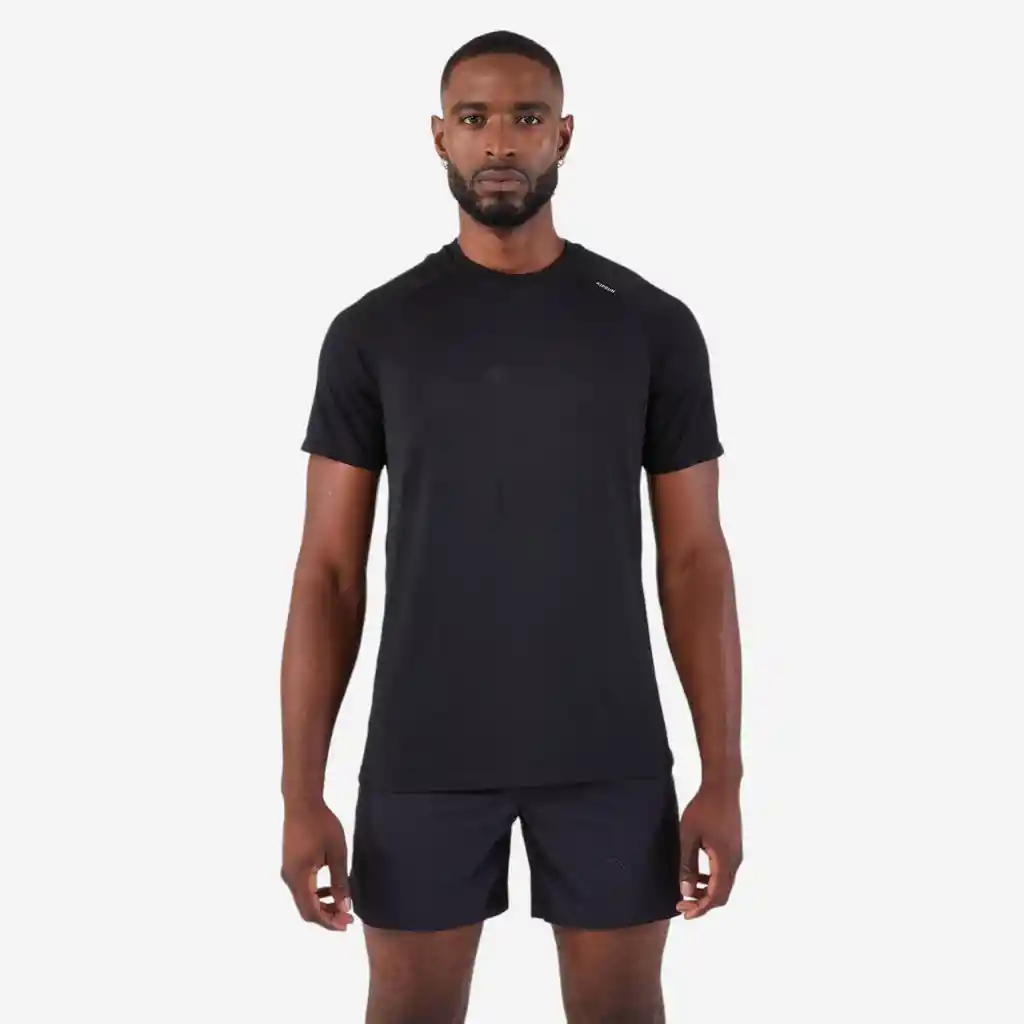 Camiseta de Running Para Hombre - Kiprun Run 500 Negro
