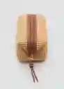 Neceser M Mateo Cuero Talla 99 Mujer Mango
