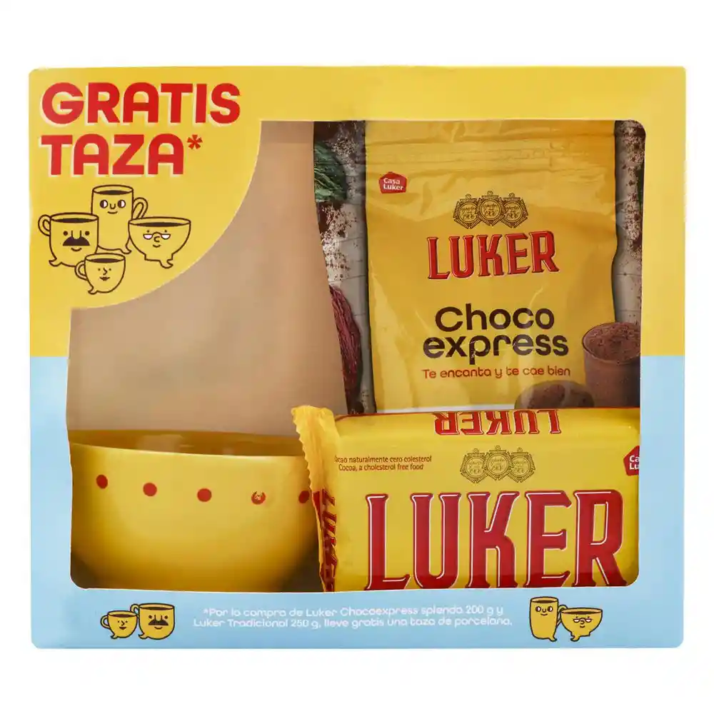 Oferta Chocolate Choco Express Tradicional Taza Luker