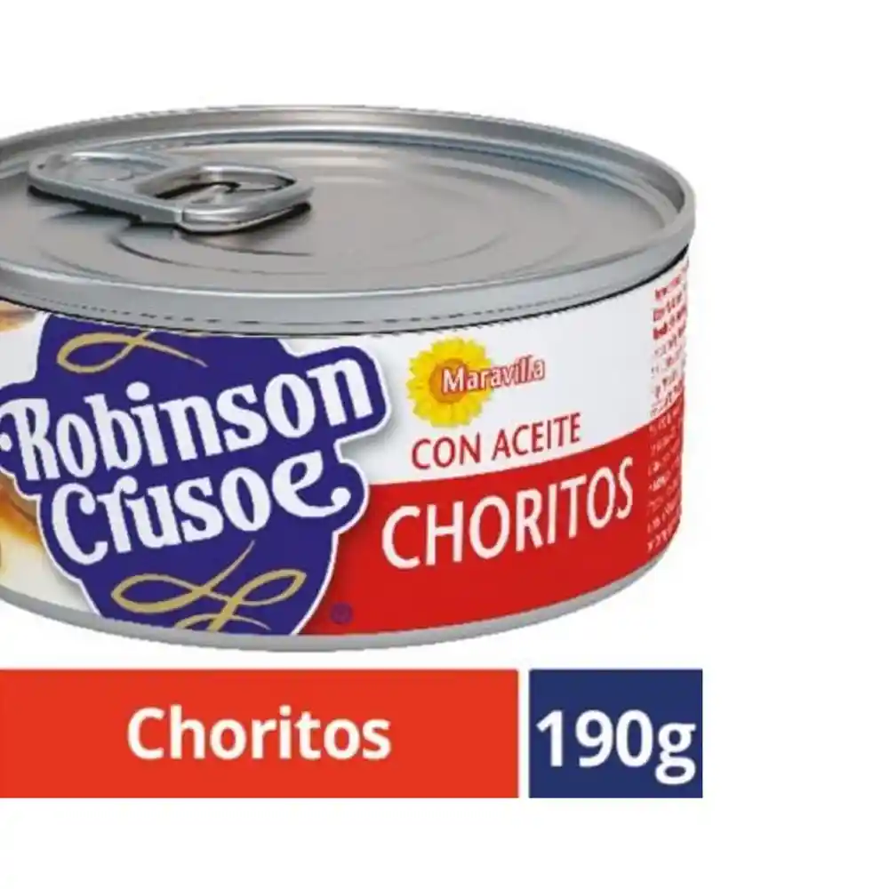 Robinson Crusoe Mejillones de Chorito en Aceite