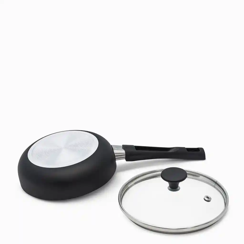 Ambiente Gourmet Sartén Con Tapa de Vidrio 14 cm
