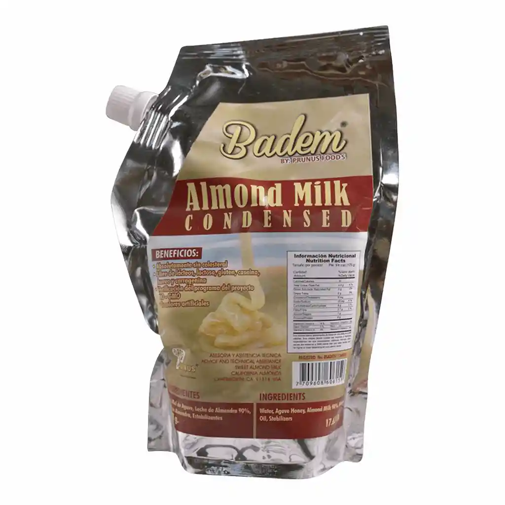 Badem Leche Condensada De Almendras X 600 Gm