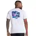Camiseta Manga Corta 28 Seashore Hombre Blanco-l