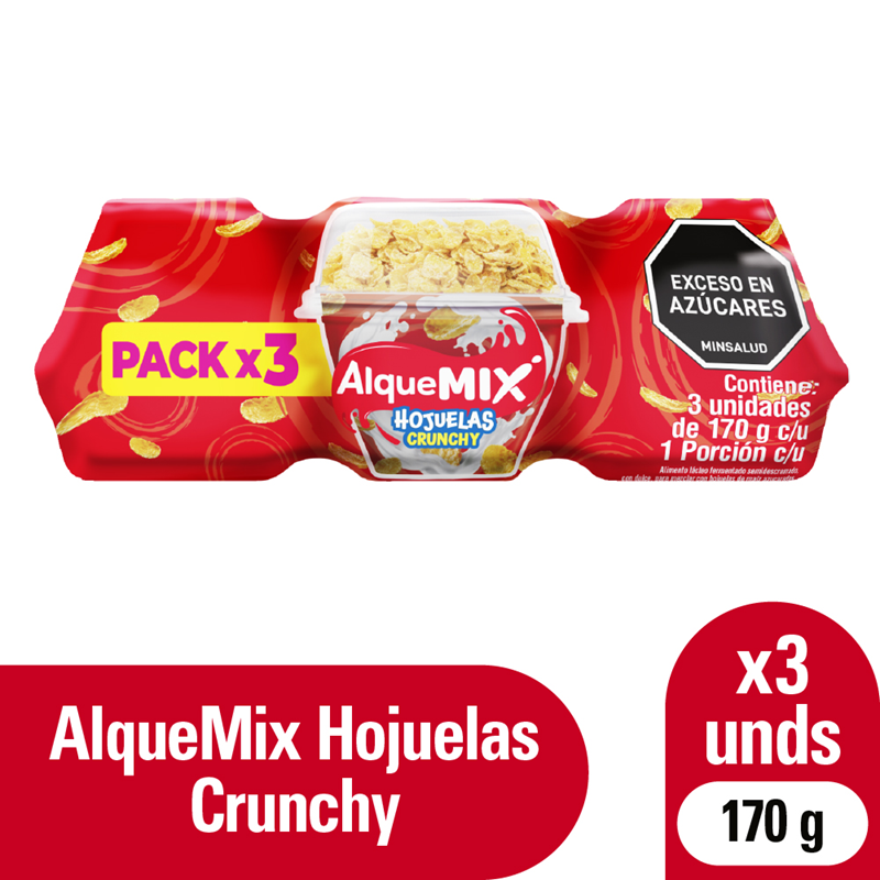 Alqueria Alquemix Hojuela 3 x 170 g