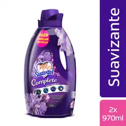 Suavizante Suavitel Complete Lavanda 970ml x 2und