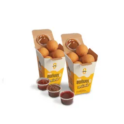 2 Cajitas mini buñuelos