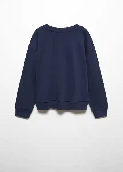 Sudadera Shug Niñas Navy Talla 10 Mango